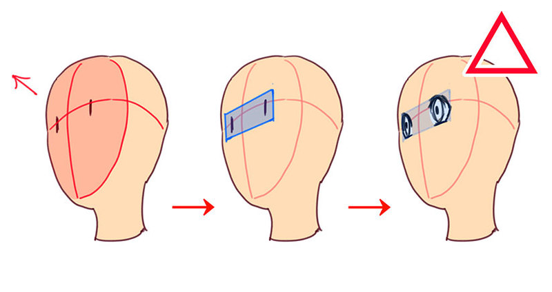 角度のついた顔を描きやすくする4つのコツ いちあっぷ