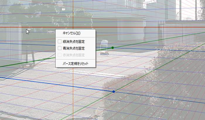 Sai2を使ったパース定規の使い方 これで 学校の校門前 の背景イラストが描ける レイアウト編2 いちあっぷ