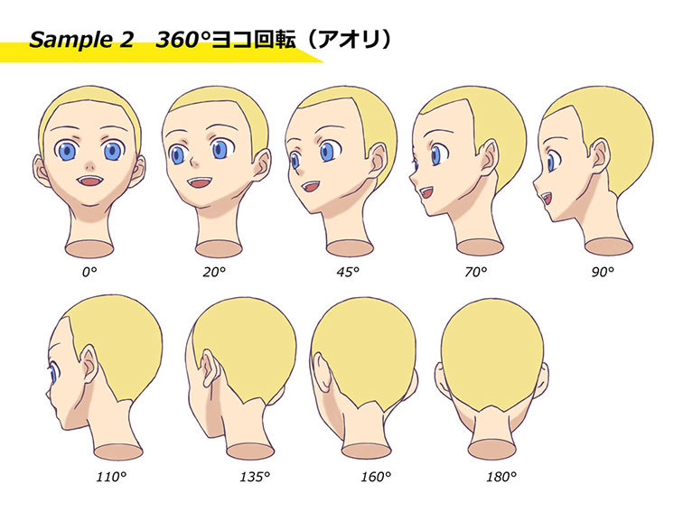 最も選択された 顔 角度 アタリ