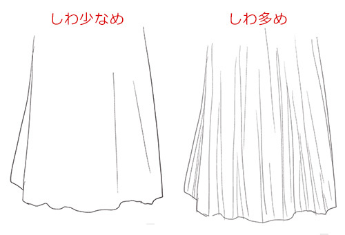 立体感と素材感を与える 服のシワの描き方 いちあっぷ