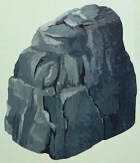 岩の描き方