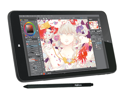 8インチ液タブ『raytrektab』はプロの現場でこう使える！ 漫画家・ぢ