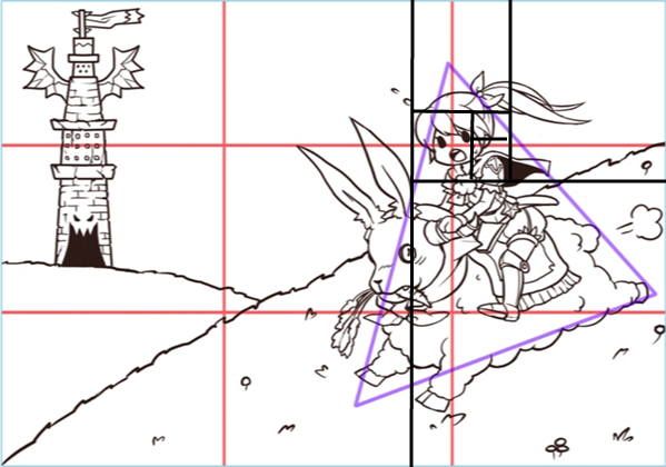 イラストが映える黄金比は存在する 覚えておきたい構図の基本３選 いちあっぷ