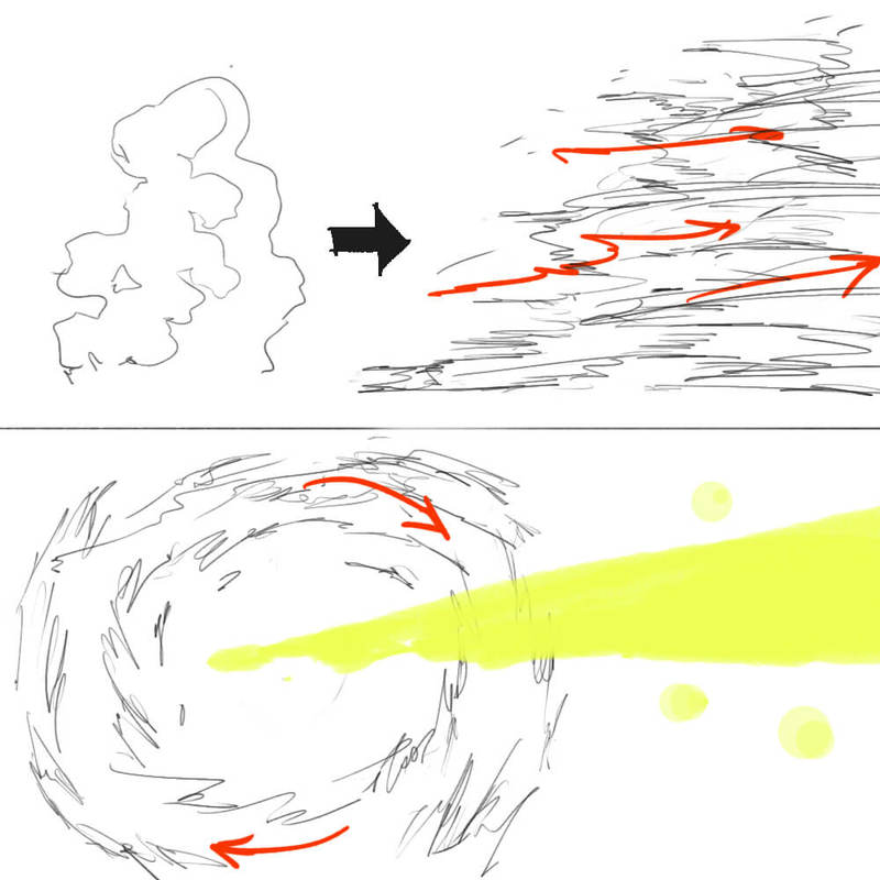 基礎から学ぶ 煙エフェクトの描き方 いちあっぷ