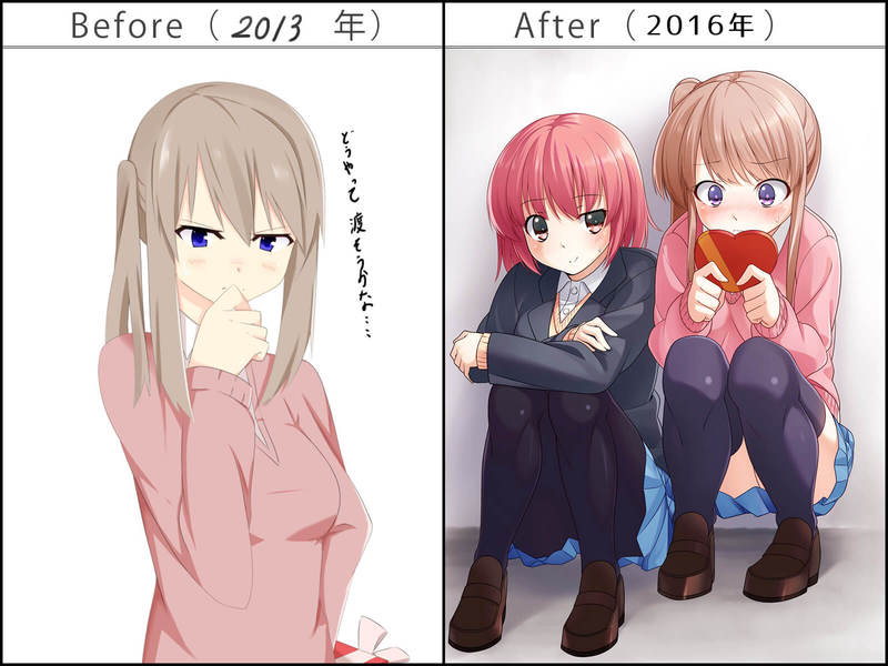 第三弾 振り返ってみよう 今と昔のイラスト比較特集 いちあっぷ