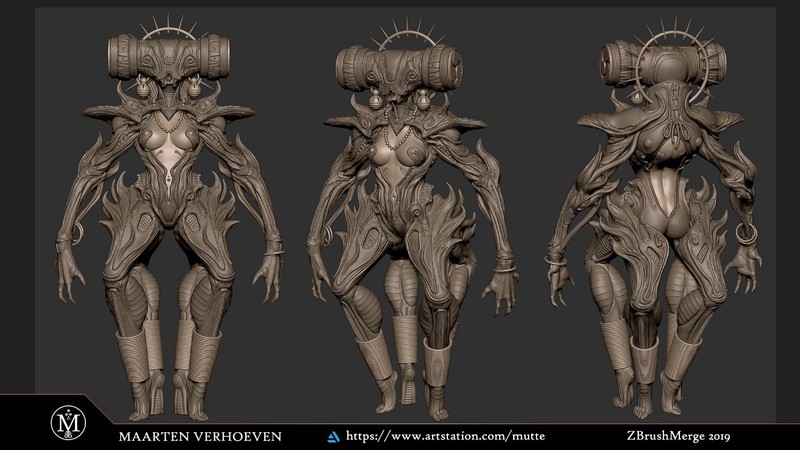 ゲーム フィギュア業界の一流クリエイターが伝える Zbrush の制作術とは Zbrush Merge 19 レポート いちあっぷ