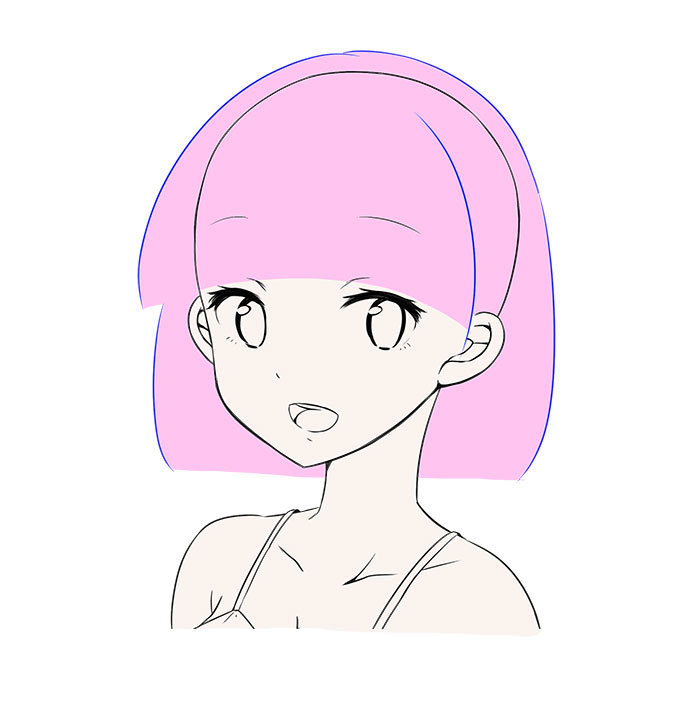 初心者の「なぜか上手く描けない」を解決！髪の描き方 テクニック編