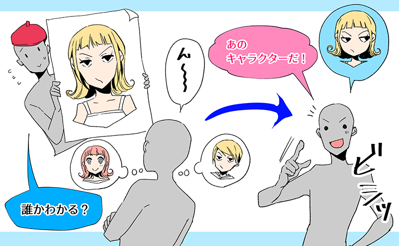 キャラクターを描き分けるとは？