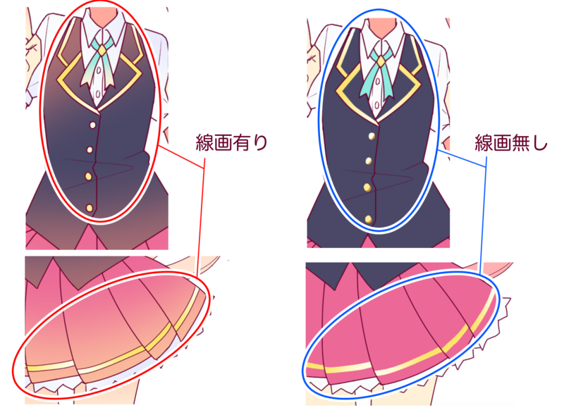 ワンドロや落書きイラストを良い感じに見せる方法 いちあっぷ